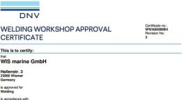 DNV Schweißzulassung
